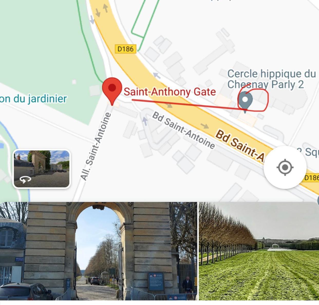 Grand Studio Proche Versailles Chateau Le Chesnay  Eksteriør bilde